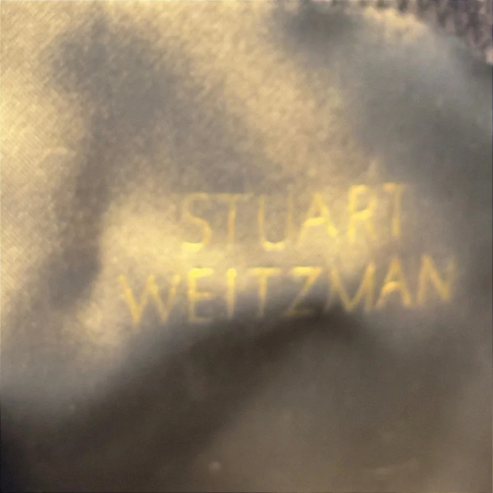 Stuart Weitzman Lowland Grey Suede Over The‎ Knee Tie Back Boots Size 9M Spain